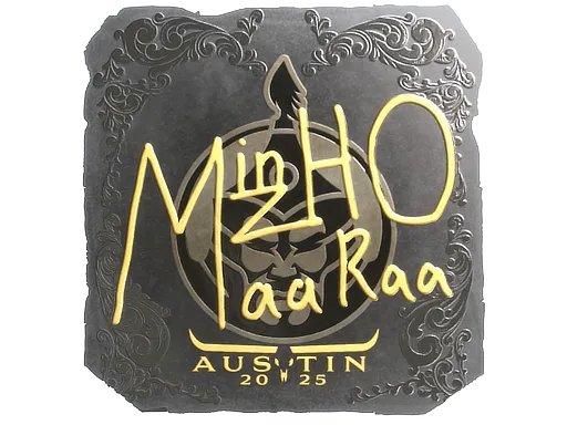 Sticker | mzinho (Foil) | Austin 2025