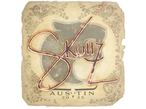 Sticker | skullz | Austin 2025