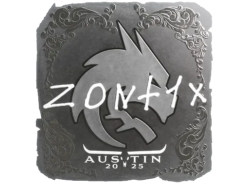 Sticker | zont1x (Foil) | Austin 2025