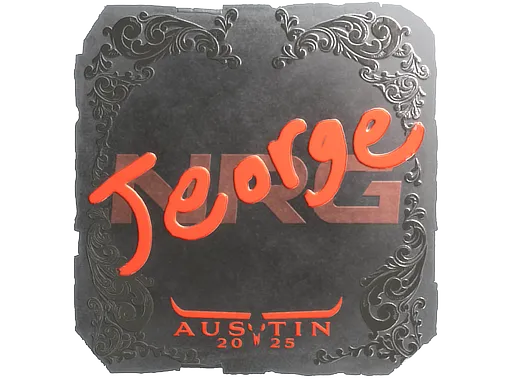 Sticker | jeorge (Foil) | Austin 2025