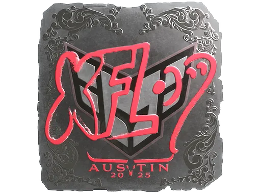 Sticker | xfl0ud (Foil) | Austin 2025