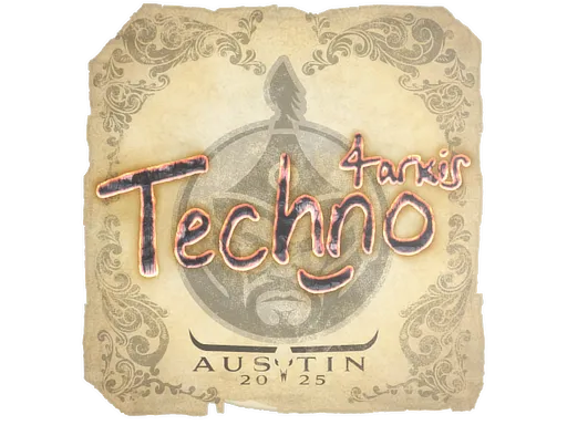 Sticker | Techno4K | Austin 2025