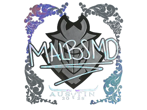 Sticker | malbsMd (Holo) | Austin 2025