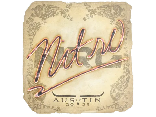 Sticker | nitr0 | Austin 2025