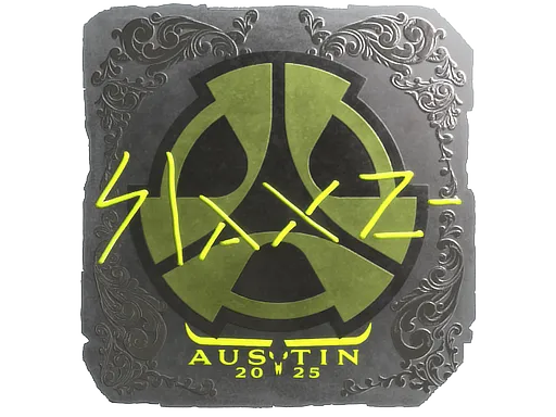 Sticker | slaxz- (Foil) | Austin 2025