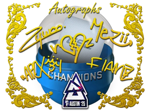Austin 2025 Champions Autograph Capsule