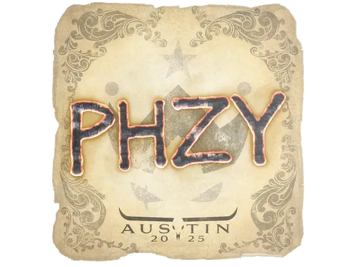 Sticker | phzy | Austin 2025