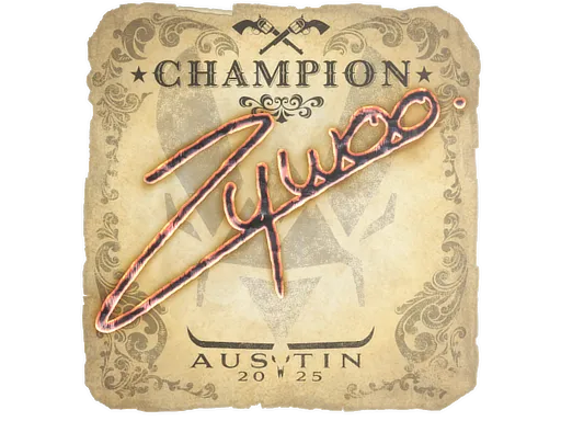 Sticker | ZywOo (Champion) | Austin 2025