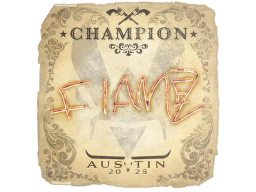 Sticker | FlameZ (Champion) | Austin 2025