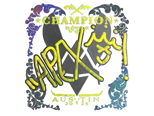 Sticker | apEX (Holo, Champion) | Austin 2025