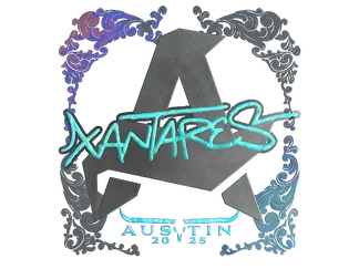 Sticker | XANTARES (Holo) | Austin 2025