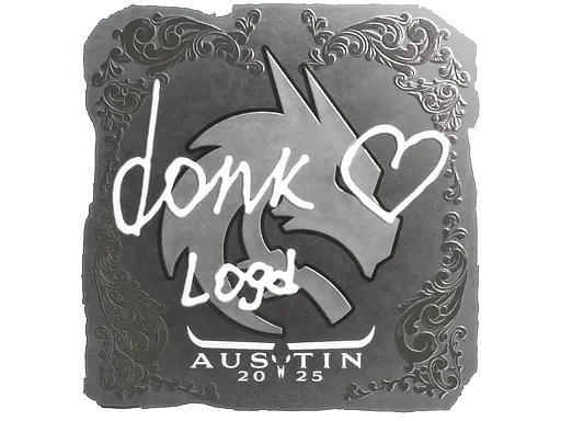 Sticker | donk (Foil) | Austin 2025