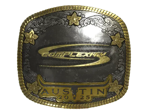 Sticker | Complexity Gaming (Gold) | Austin 2025