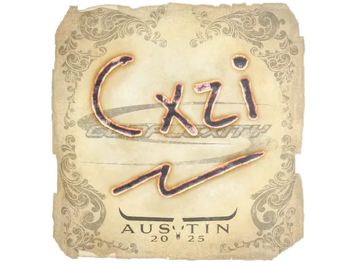 Sticker | Cxzi | Austin 2025