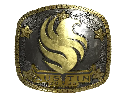 Sticker | Falcons (Gold) | Austin 2025