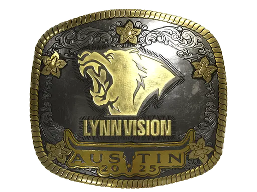 Sticker | Lynn Vision (Gold) | Austin 2025
