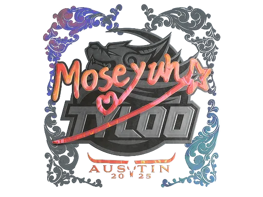Sticker | Moseyuh (Holo) | Austin 2025