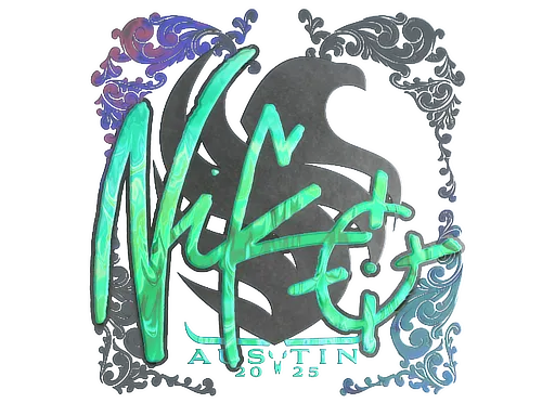 Sticker | NiKo (Holo) | Austin 2025