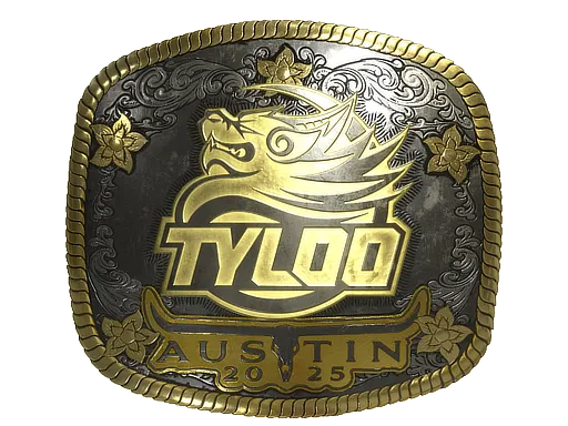 Sticker | TYLOO (Gold) | Austin 2025