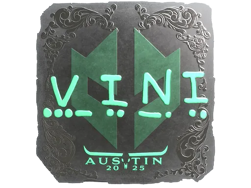 Sticker | VINI (Foil) | Austin 2025