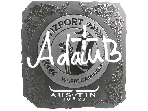Sticker | adamb (Foil) | Austin 2025