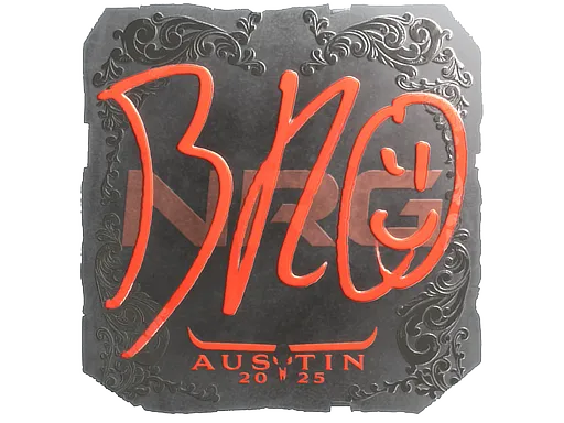 Sticker | br0 (Foil) | Austin 2025