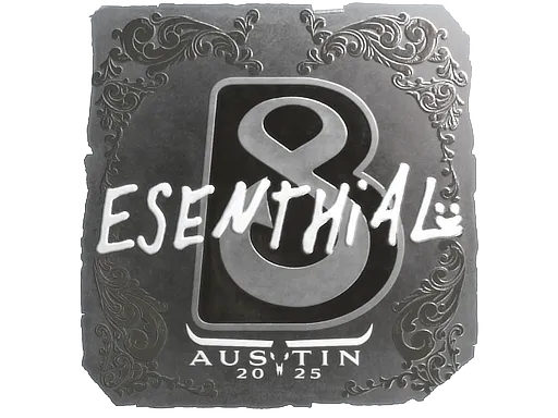 Sticker | esenthial (Foil) | Austin 2025