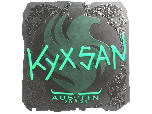 Sticker | kyxsan (Foil) | Austin 2025
