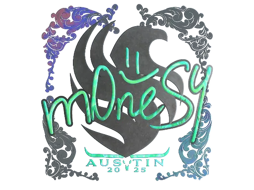 Sticker | m0NESY (Holo) | Austin 2025