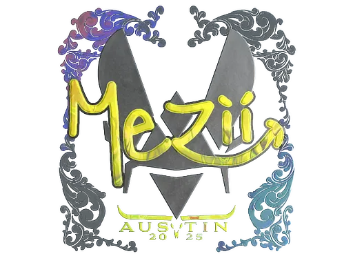 Sticker | mezii (Holo) | Austin 2025