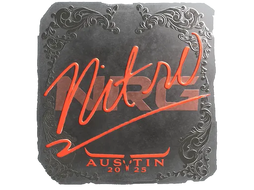 Sticker | nitr0 (Foil) | Austin 2025