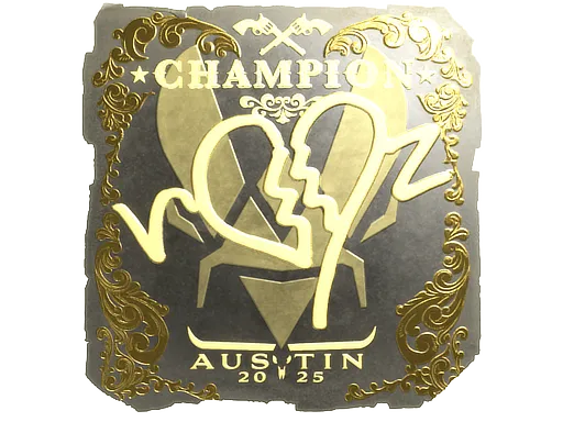 Sticker | ropz (Gold, Champion) | Austin 2025