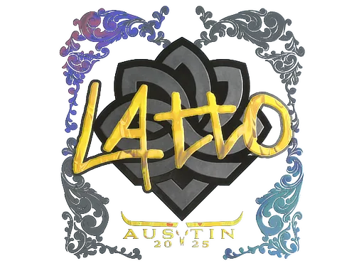 Sticker | latto (Holo) | Austin 2025
