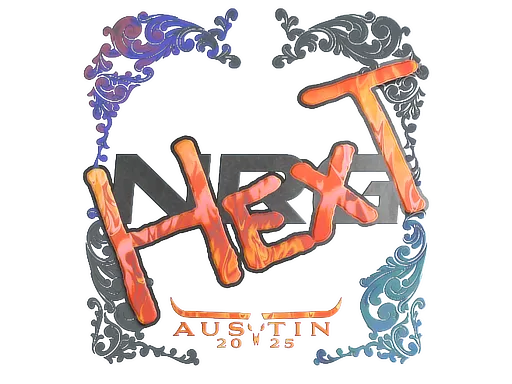 Sticker | HexT (Holo) | Austin 2025