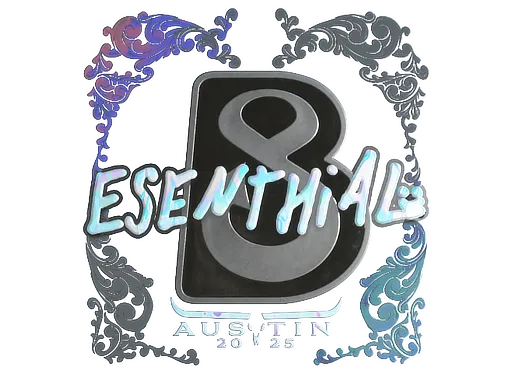 Sticker | esenthial (Holo) | Austin 2025