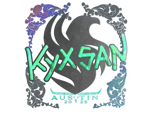 Sticker | kyxsan (Holo) | Austin 2025