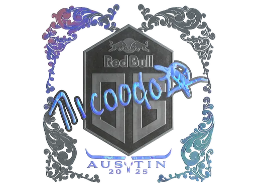 Sticker | nicoodoz (Holo) | Austin 2025