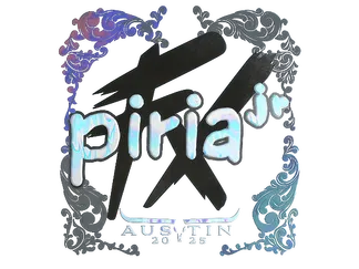 Sticker | piriajr (Holo) | Austin 2025