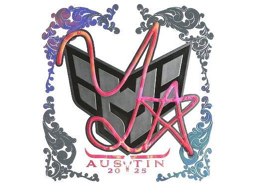 Sticker | yxngstxr (Holo) | Austin 2025