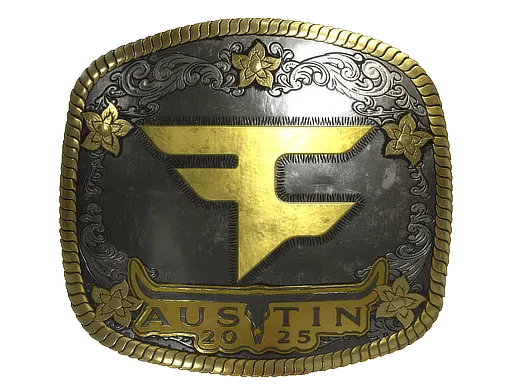 Sticker | FaZe Clan (Gold) | Austin 2025