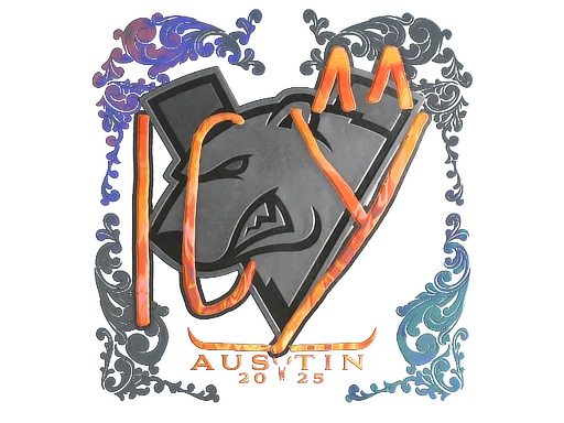 Sticker | ICY (Holo) | Austin 2025