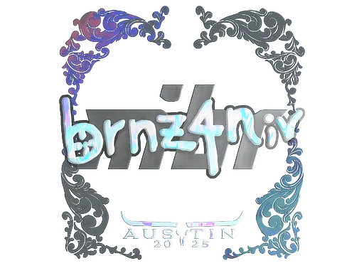 Sticker | brnz4n (Holo) | Austin 2025