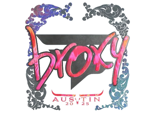 Sticker | broky (Holo) | Austin 2025