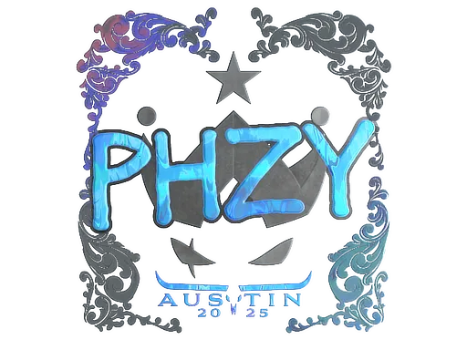 Sticker | phzy (Holo) | Austin 2025