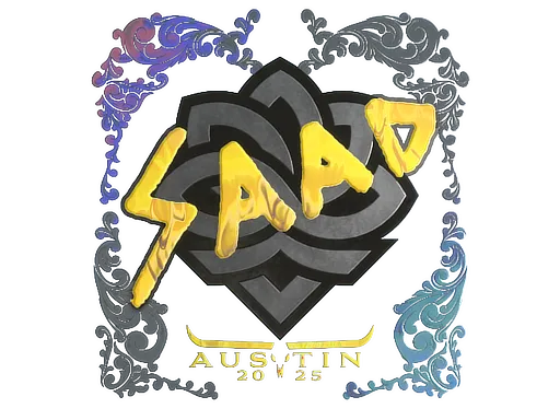 Sticker | saadzin (Holo) | Austin 2025