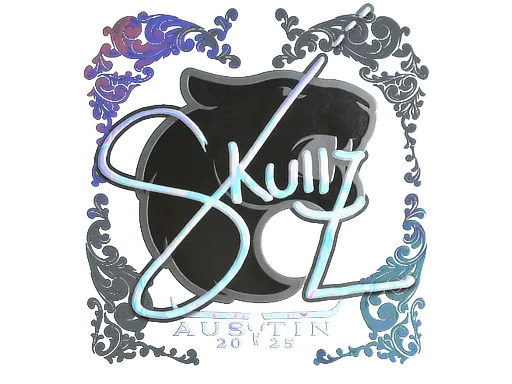Sticker | skullz (Holo) | Austin 2025