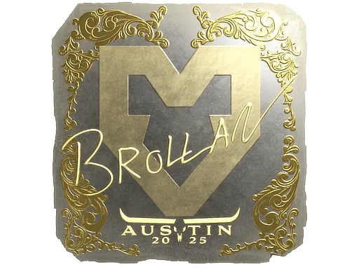 Sticker | Brollan (Gold) | Austin 2025