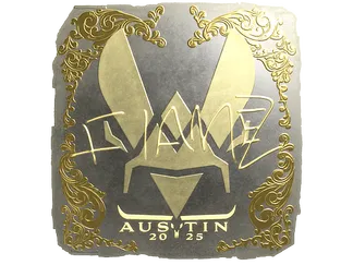 Sticker | FlameZ (Gold) | Austin 2025