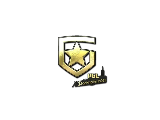 Sticker | Gambit Gaming (Gold) | Stockholm 2021