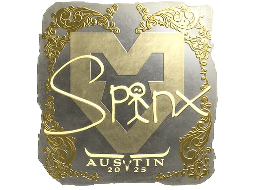Sticker | Spinx (Gold) | Austin 2025